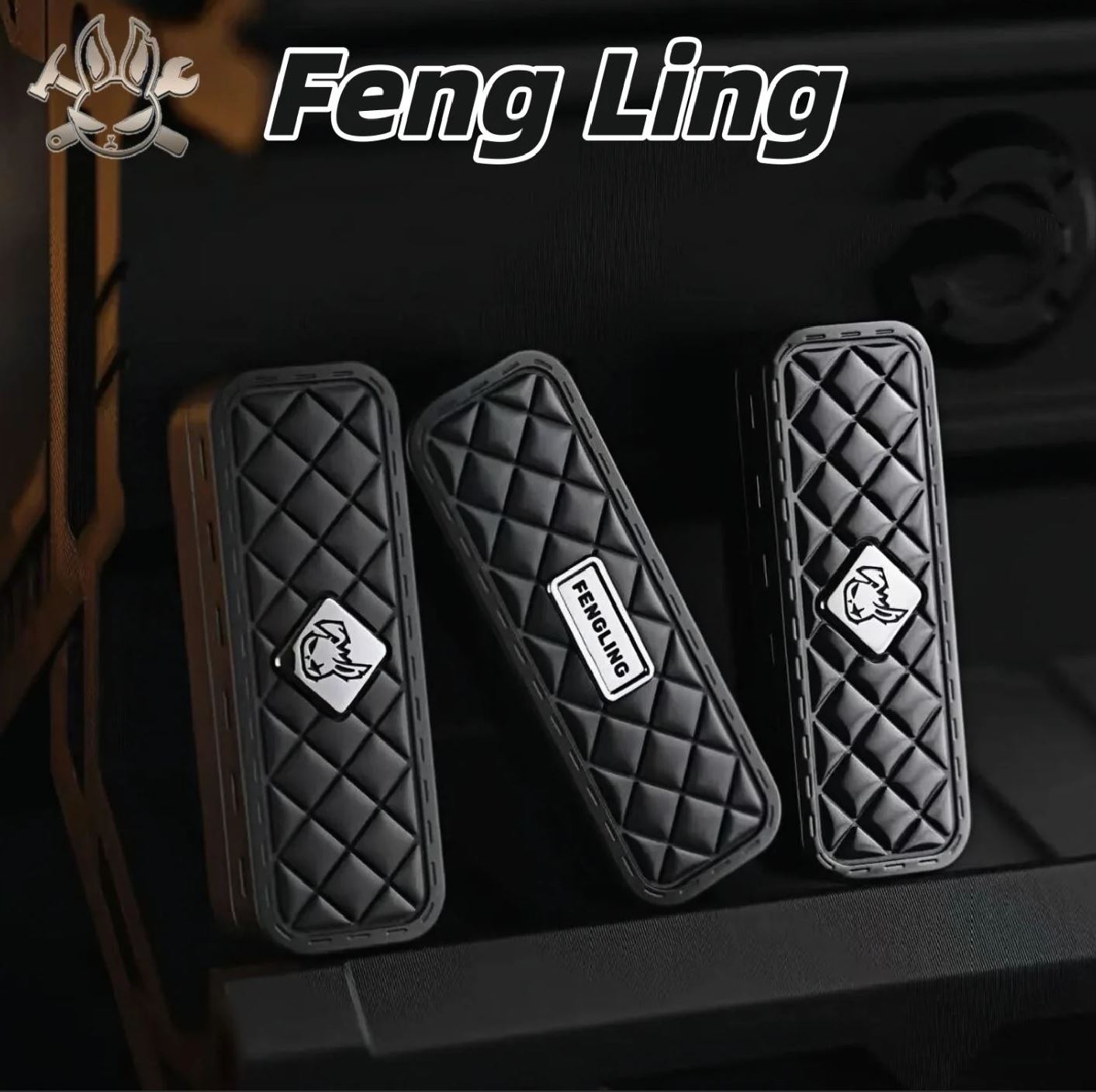 MOT EDC Fengling Zirconium Gyro Fidget Slider