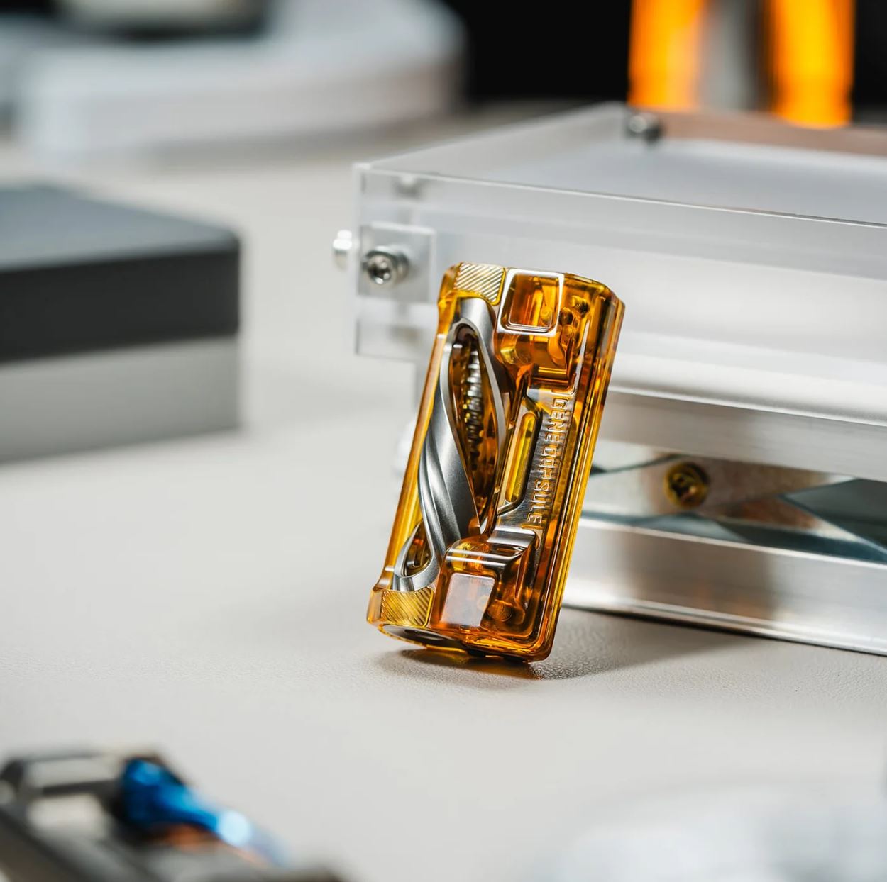 01 EDC Gene Capsule Hand Push Slider for Gift & Collection