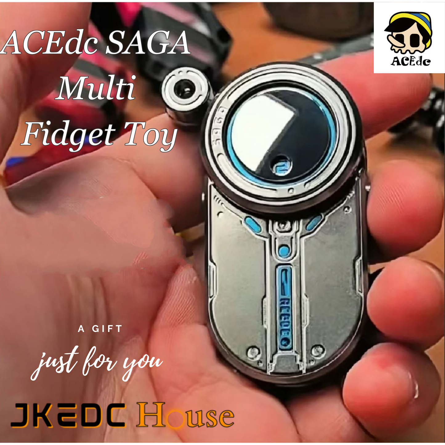 ACEdc SAGA Multi-functional EDC Fidget Toy for Gift & Collection