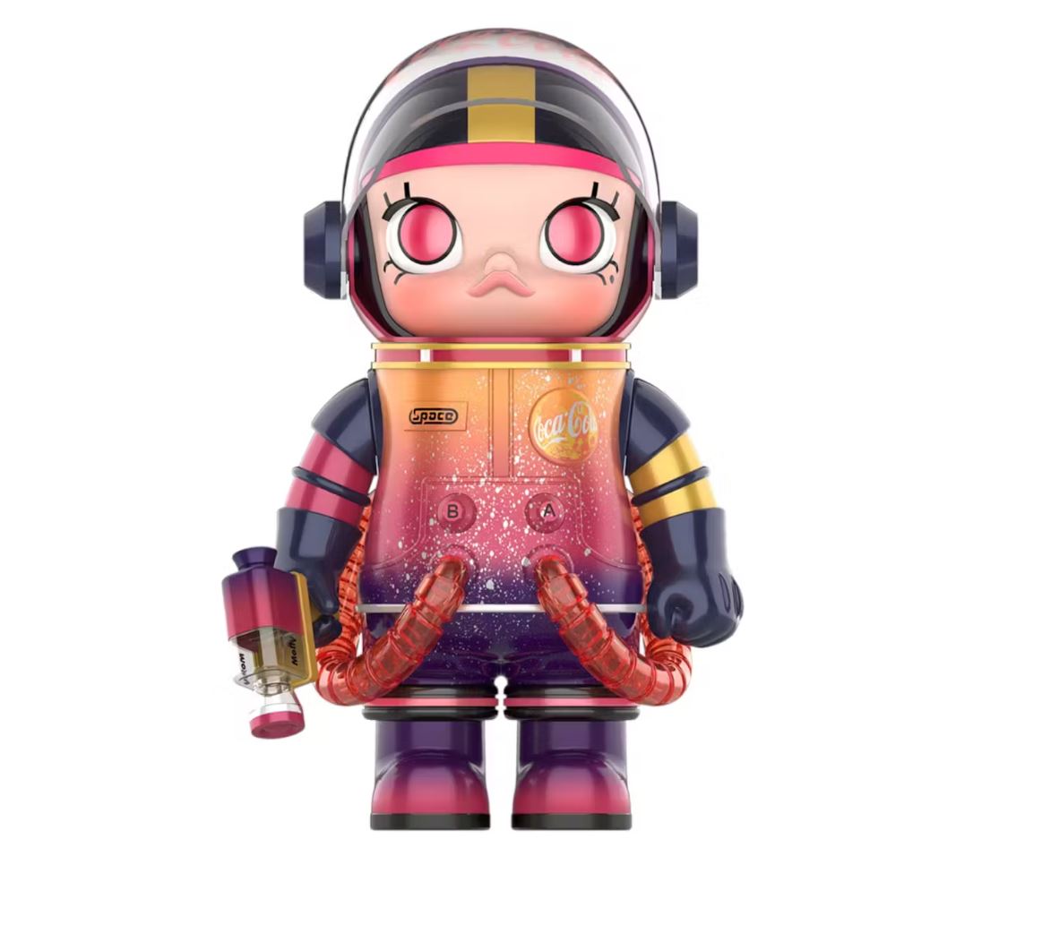 POP MART - MEGA SAPCE MOLLY 400% - COCA COLA version 1.0  -100% Authentic from POP MART