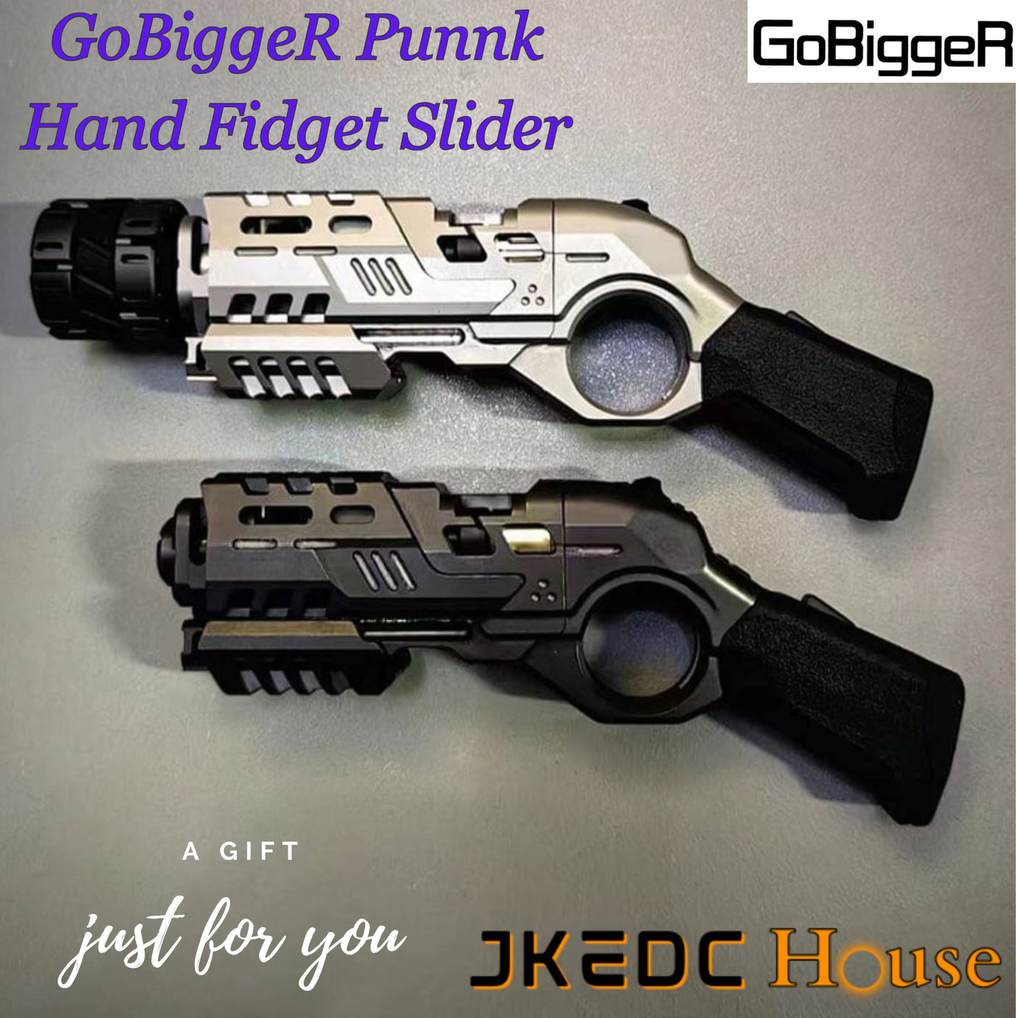 GoBiggeR Punnk EDC PPB Fidget Push Slider