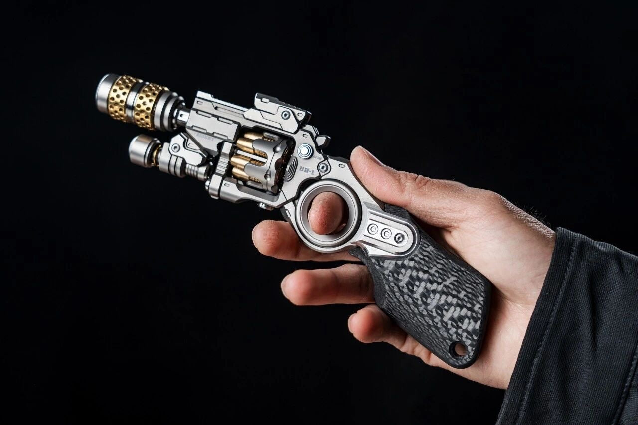 EDCELL Zirconium "Breaker Howitzer Project ver.2" Hand Push Slider EDC PPB Fidget Toys for Collection & Gift