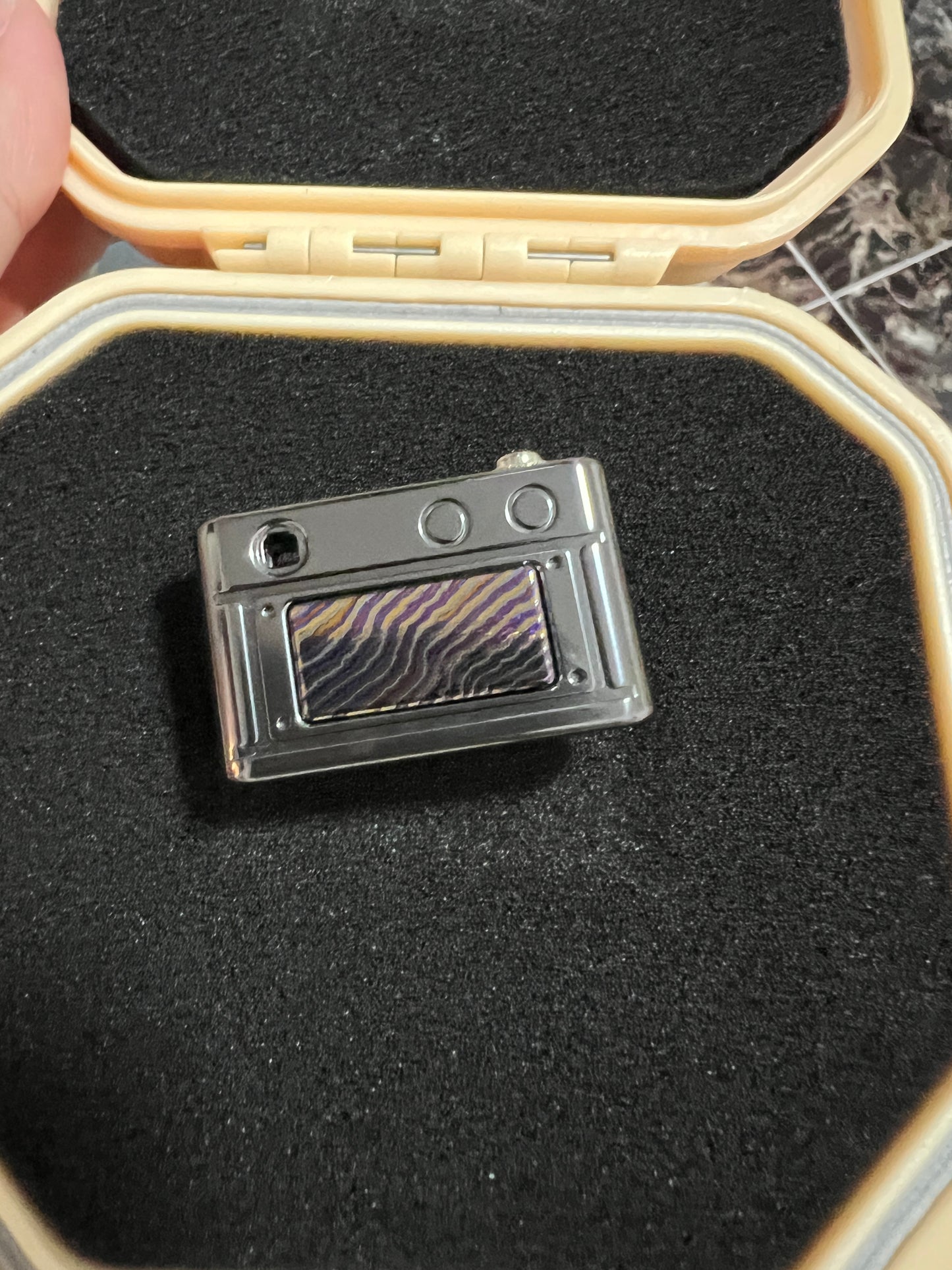 Pre Owned - WANWU EDC Camera M Zirconium+Zircuti Mini Push Slider for Collection and Gift