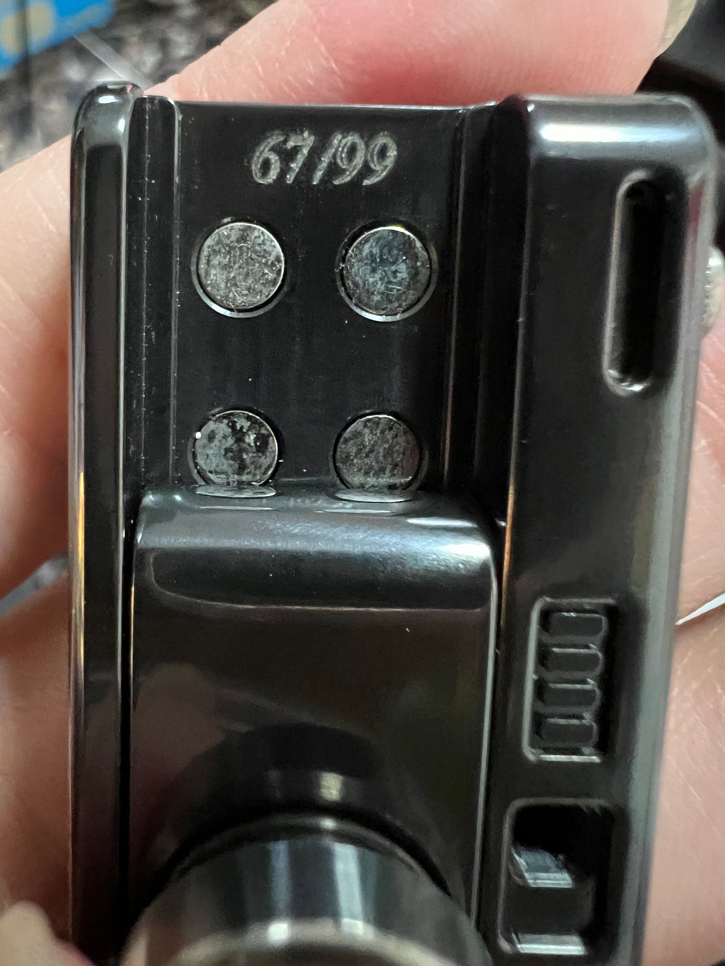 Pre Owned - WANWU EDC Camera M Zirconium+Zircuti Mini Push Slider for Collection and Gift