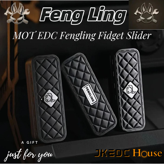 MOT EDC Fengling Zirconium Gyro Fidget Slider