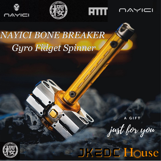 NAYICI Bone Breaker Gyro Fidget Spinner for Gift & Collection