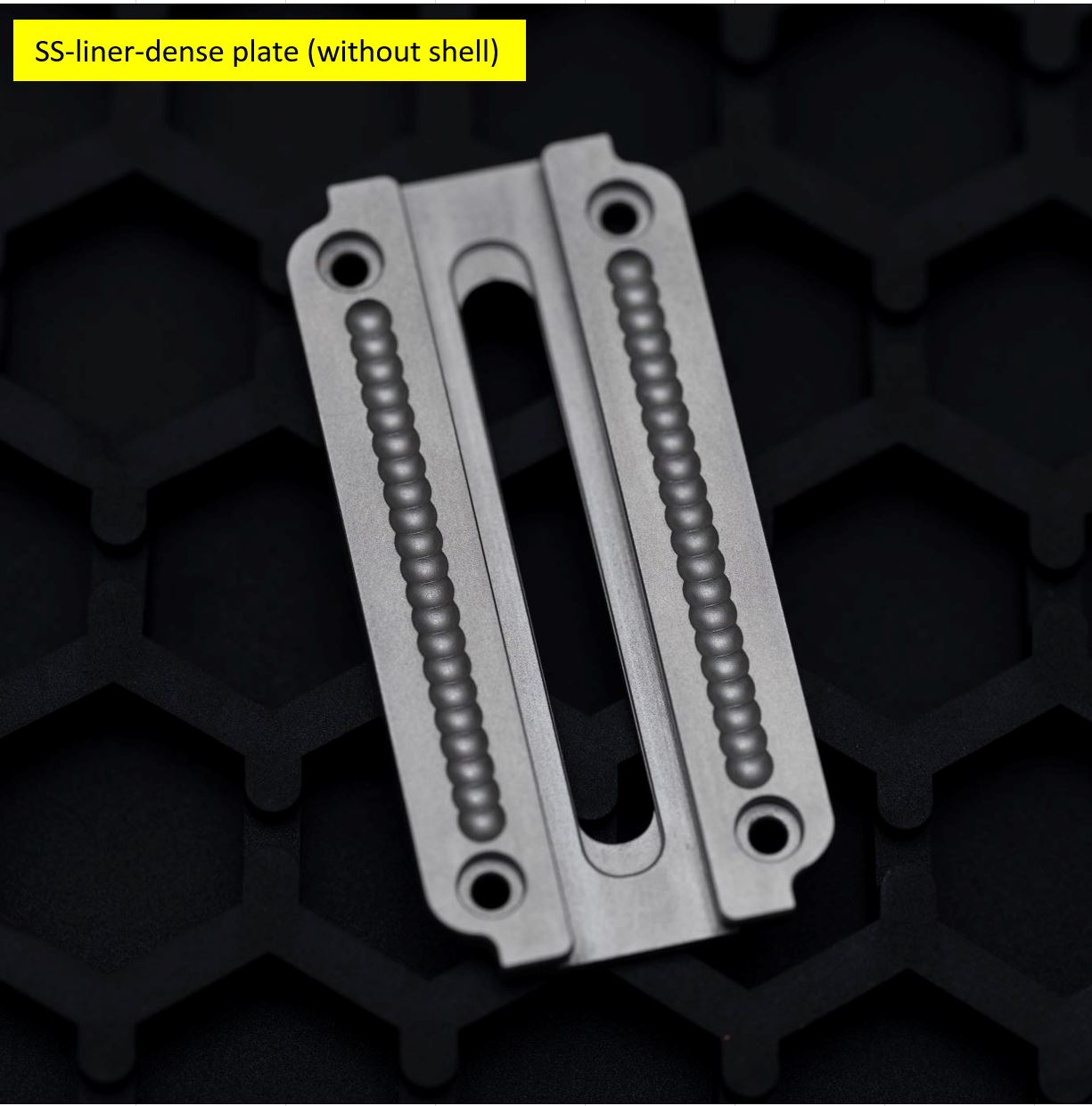 01EDC & YEDC Stainless Steel Limited Mechanical Hand Haptic Slider | 01EDC YEDC Zirconium EDC Hand Fidget Toy for Collection & Gift