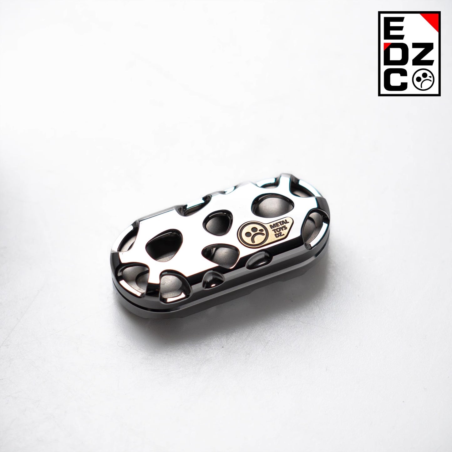 Metal Toys Dz Top-B "KONG" Hand Push Haptic Slider | Dz Top-B "KONG" EDC Hand Haptic Push Slider Push Pop Fidget Toys | Metal Fidget Push Pop Toys Anti-Stress Autism ADHD Hand Slider for Gift