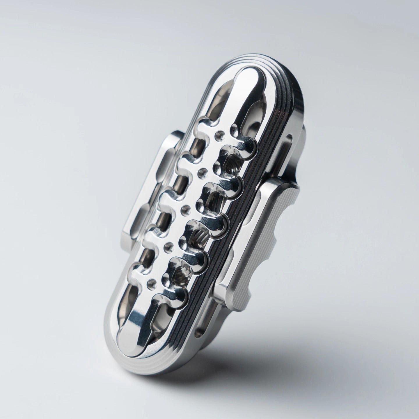 Pre Owned WANWU EDC Stainless Steel Exoskeleton Fidget Slider for Collection & Gift