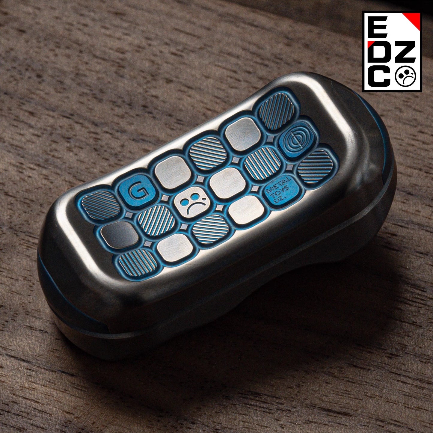 Metal Toys Dz Top-G Glory Hand Push Haptic Slider | Dz Top-G Glory EDC Hand Haptic Push Slider Push Pop Fidget Toys | Metal Fidget Push Pop Toys Anti-Stress Autism ADHD Hand Slider for Gift