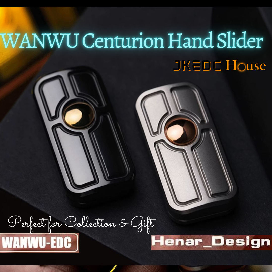 WANWU Studio Centurion Shield Hand Haptic EDC Slider for Gift & Collection