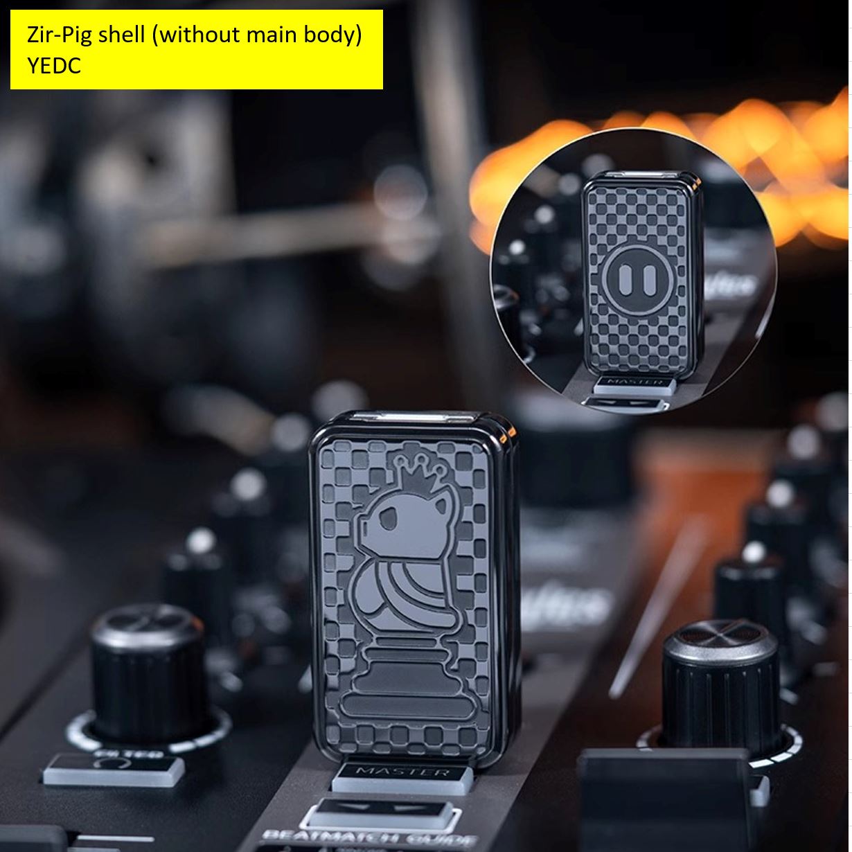 01EDC & YEDC Stainless Steel Limited Mechanical Hand Haptic Slider | 01EDC YEDC Zirconium EDC Hand Fidget Toy for Collection & Gift