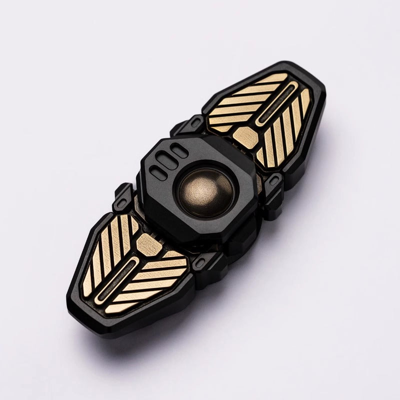 WANWU Courier Mini Robot Stainless Steel Hand Gyro Fidget Spinner | WANWU Courier Mini Robot EDC Hand Spinner | Mini Robot Courier PPB Steel Hand Fidget for Gift & Collection