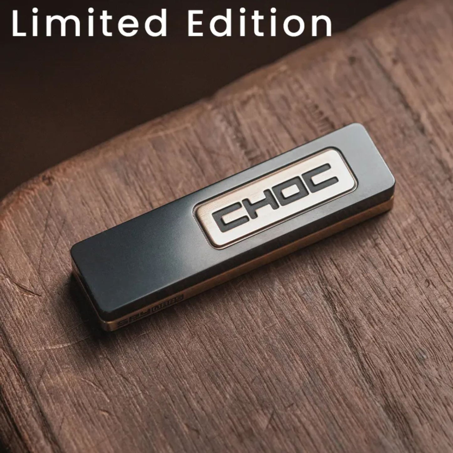 Lautie EDC Choc Mechanical Hand Fidget Slider | Lautie Choc Hand Haptic Slider EDC for Collection & Gift