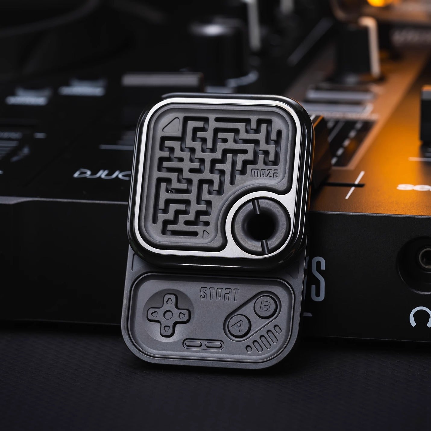 01 EDC Mechanical MAZE GAME Block Hand Push Slider | ZeroOne EDC MAZE BLOCK Haptic Hand Fidget Slider for Collection &amp; Gift