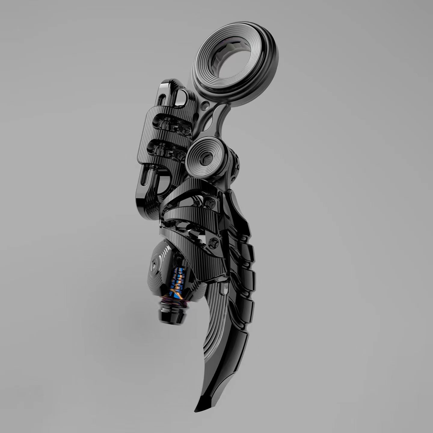 New WANWU EXOSKELETON Mechanical Magnetic Hand Haptic Push Slider | New WANWU EXOSKELETON EDC PEI Hand Push Slider | WANWU EXOSKELETON PPB Fidget Toys for Collection & Gift