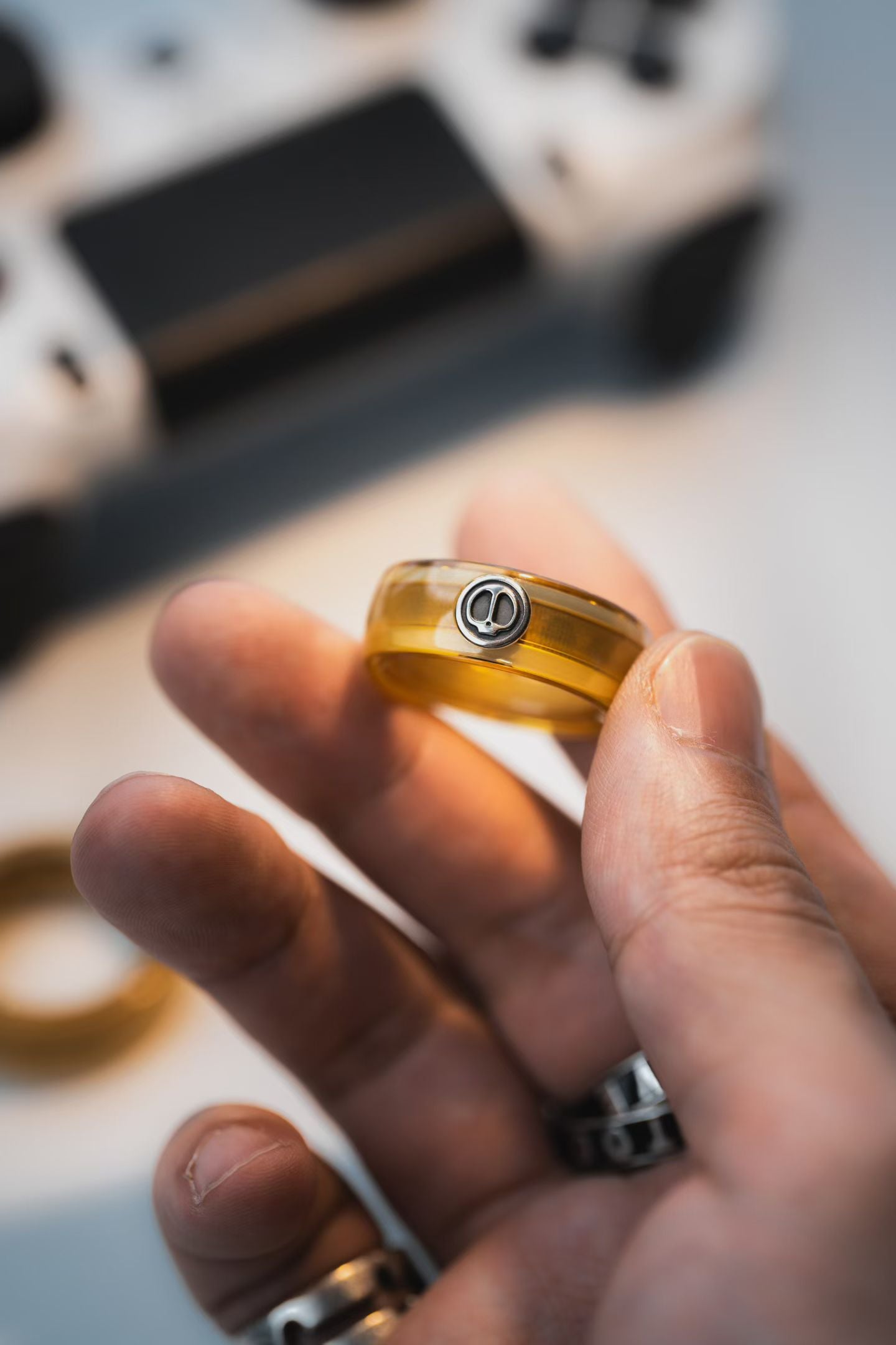 New Launching Lautie SpyWar Mechanic I Ring Fidget Spinner | Lautie Mechanic I Ring Hand Finger Spinner | Lautie Mechanic I Finger Ring Spinner for Gift and Collection