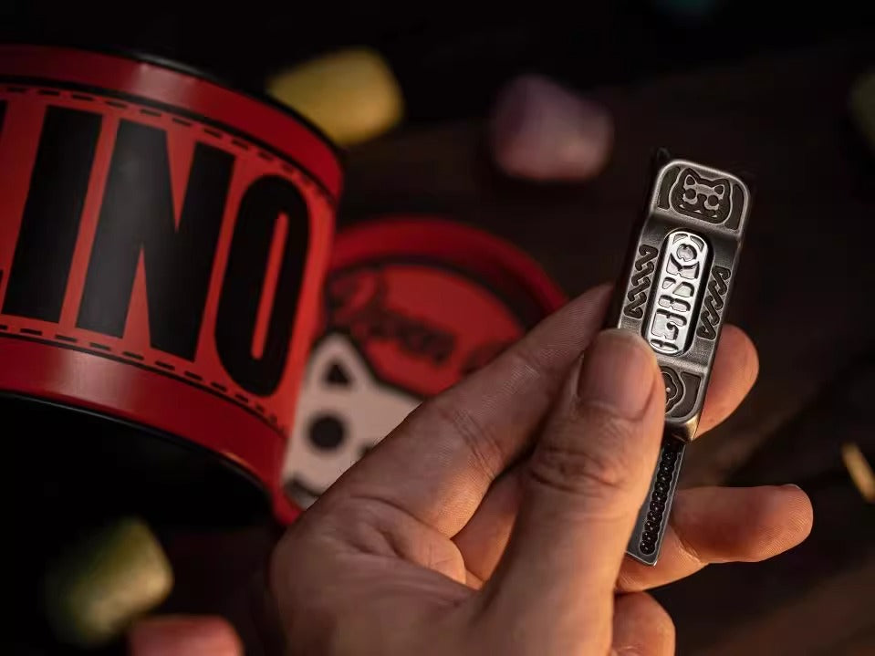 New LINO EDC Limbo Mechanical Hand  Haptic Push Slider | New Limbo  Fidget Toy Hand Push PPB Decompression| Limbo EDC Push Slider for Gift & Collection