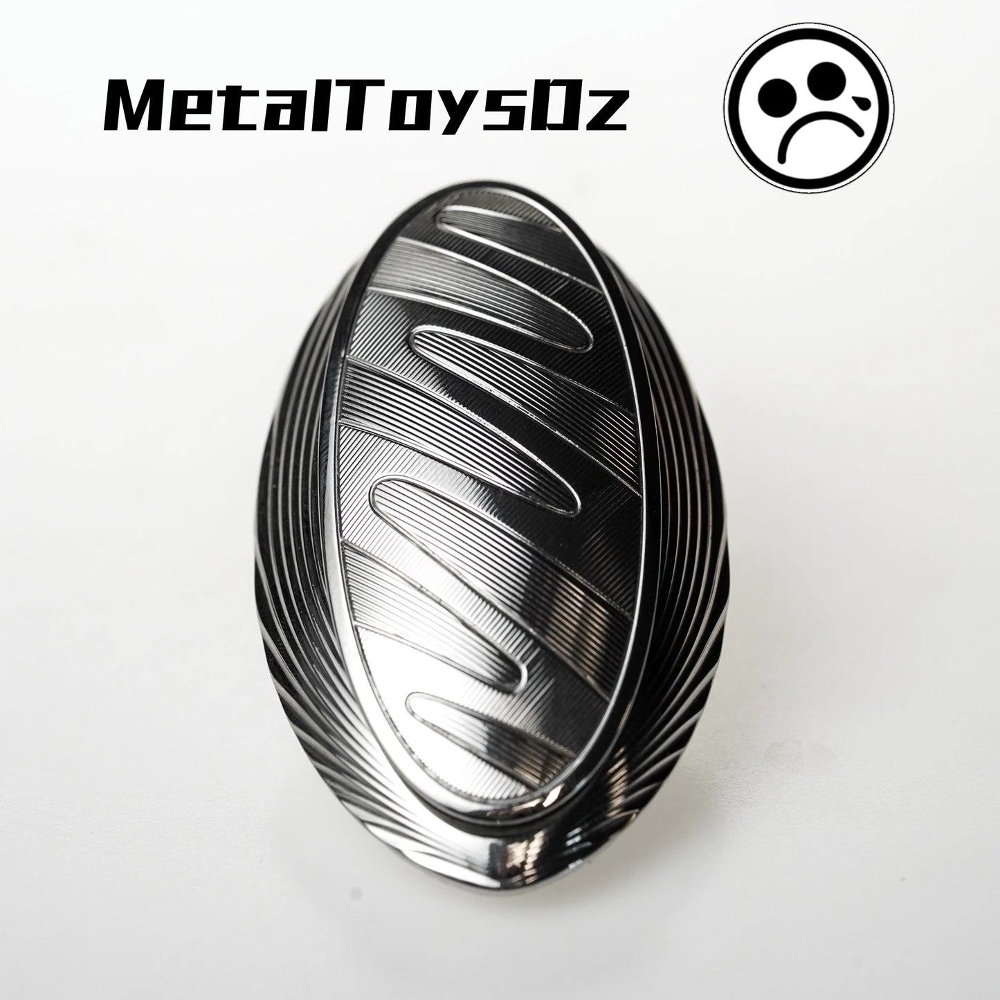 Metal Toys Dz Top-E Stainless Steel Mechanical Hand Push Slider | Metal Toys Dz Top-E Brass EDC Hand Slider | Top-E Metal Fidget for Gift & Collection