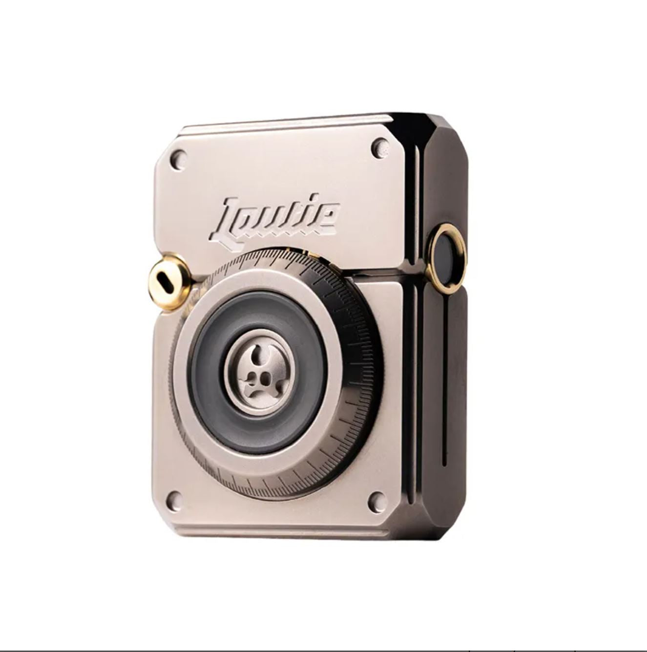 New Lautie 2099 Series Lotto Titanium Lighter Box Gyro Fidget Slider Spinner for Collection & Gift