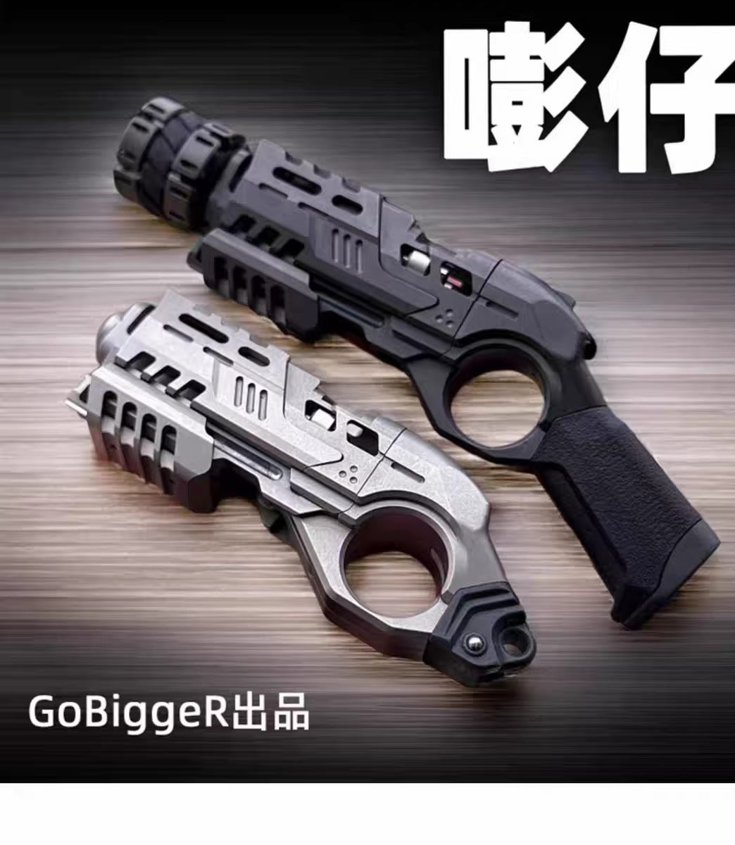 Pre Owned GoBiggeR Punnk Zirconium "Hand Push Slider for Gift & Collection