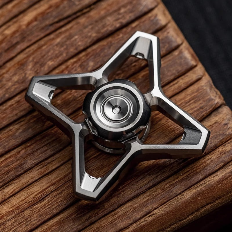 WANWU "Skyline" Hand Gyro Fidget Spinner | WANWU "Skyline" Mini EDC Hand Spinner | Mini "Skyline" Strike PPB Steel Hand Fidget for Gift &amp; Collection