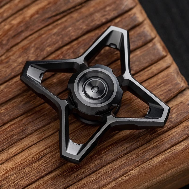 WANWU "Skyline" Hand Gyro Fidget Spinner | WANWU "Skyline" Mini EDC Hand Spinner | Mini "Skyline" Strike PPB Steel Hand Fidget for Gift &amp; Collection