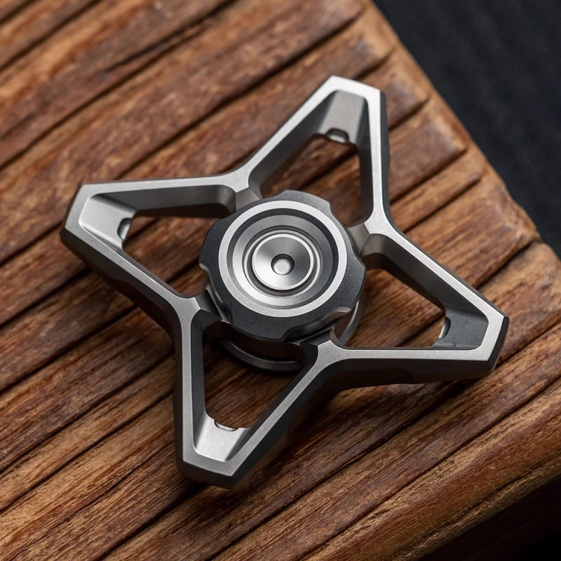 WANWU "Skyline" Hand Gyro Fidget Spinner | WANWU "Skyline" Mini EDC Hand Spinner | Mini "Skyline" Strike PPB Steel Hand Fidget for Gift &amp; Collection