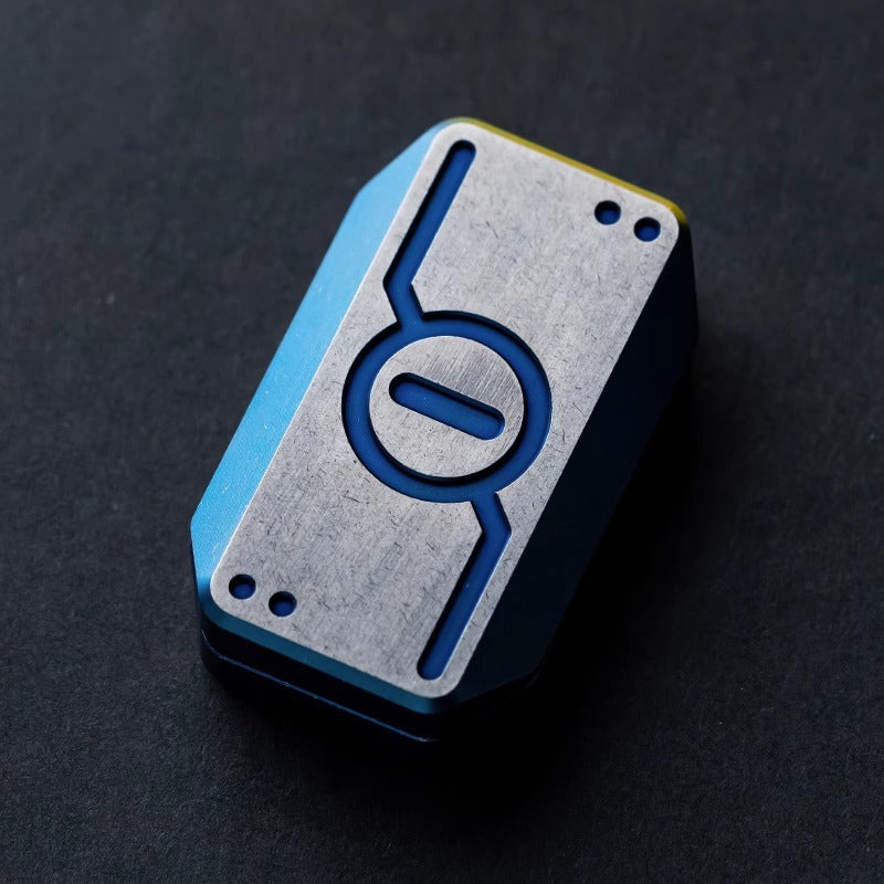 WANWU Stainless Steel Subspace Mechanical Hand Slider | Wanwu Mini G10 Subspace Mechanical EDC Hand Slider | Mini PPB Metal Slider for Collection & Gift