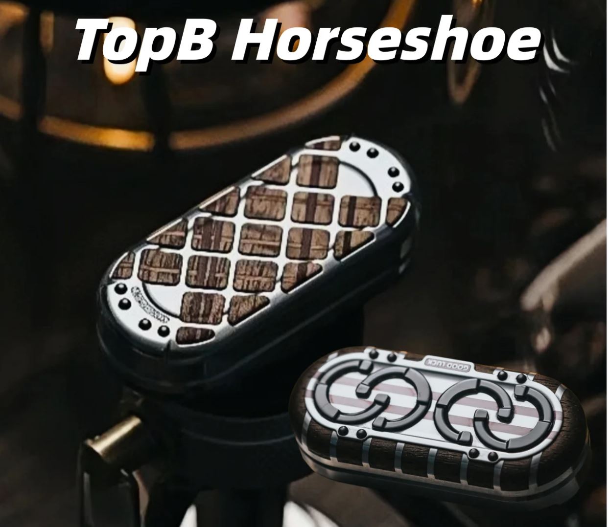 Metal Toys Dz EDC Show Exclusive Top B_Top C_TopD Horseshoe Series