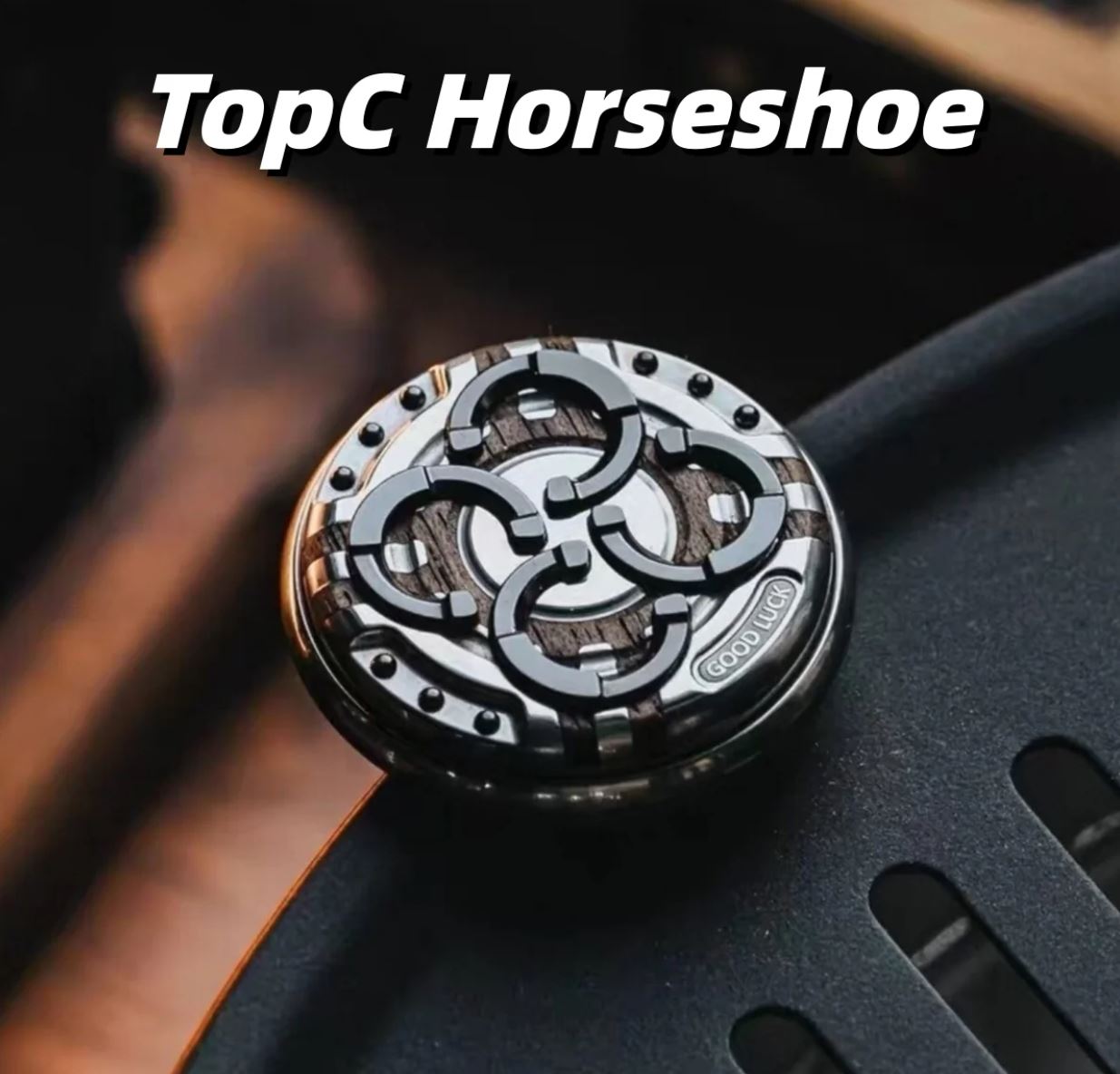 Metal Toys Dz EDC Show Exclusive Top B_Top C_TopD Horseshoe Series