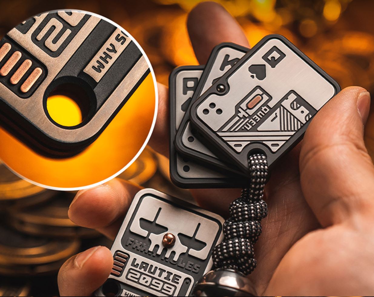 New Arrival Lautie Poker Card 3.0 Slider |Lautie New Shuffle 3.0 AAA_AKQ | New Lautie Poker Skull 3 Layer Slider for Gift & Collection.