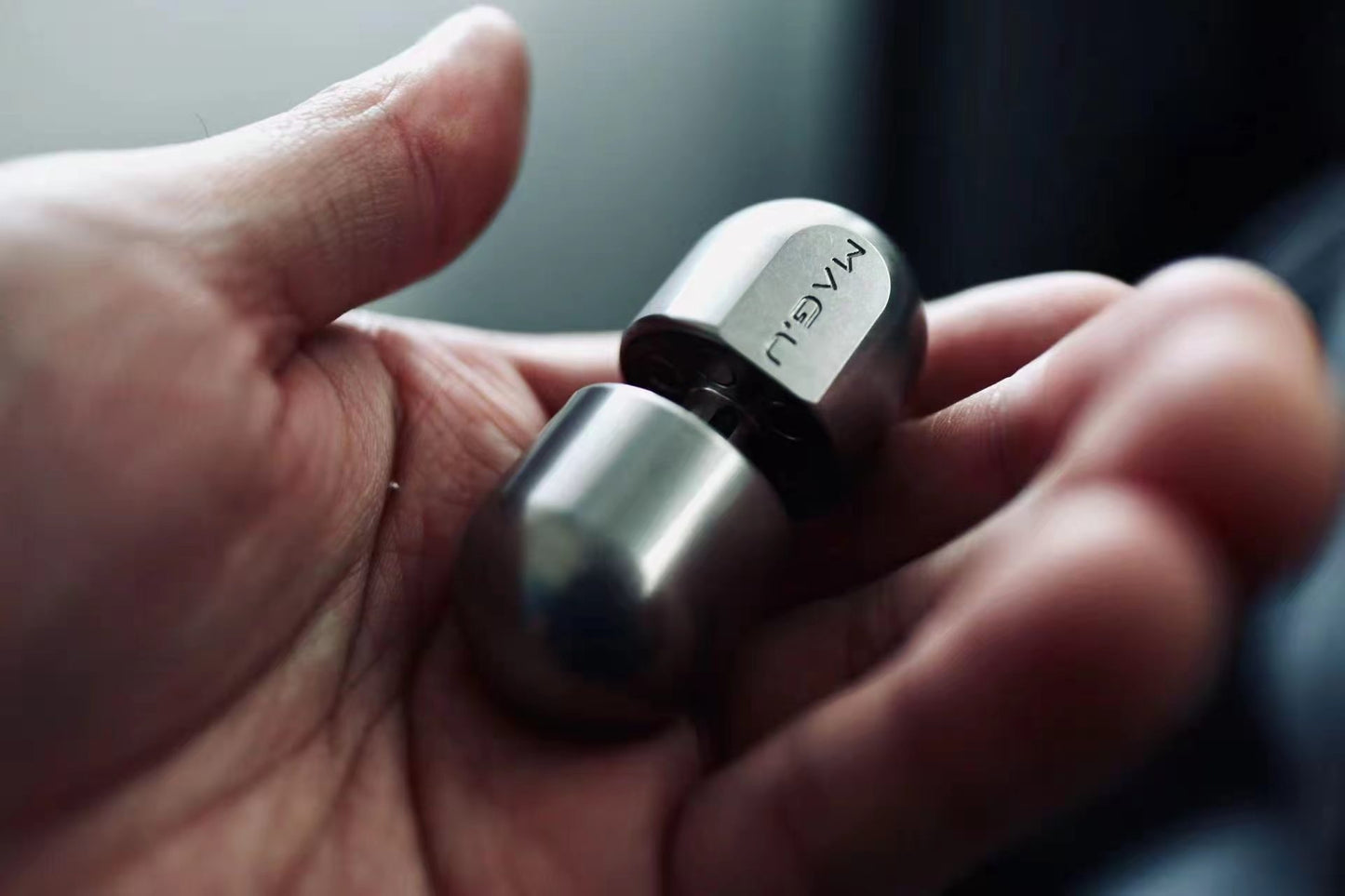 Gao Studio Mini Magnetic Levitation  Capsules Fidget Spinner | Gao Studio Mini EDC Hand Magnetic Levitation Spinner | Mini Metal Gyro Spinner for Gift and collection