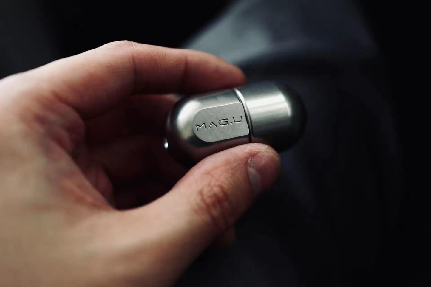 Gao Studio Mini Magnetic Levitation  Capsules Fidget Spinner | Gao Studio Mini EDC Hand Magnetic Levitation Spinner | Mini Metal Gyro Spinner for Gift and collection
