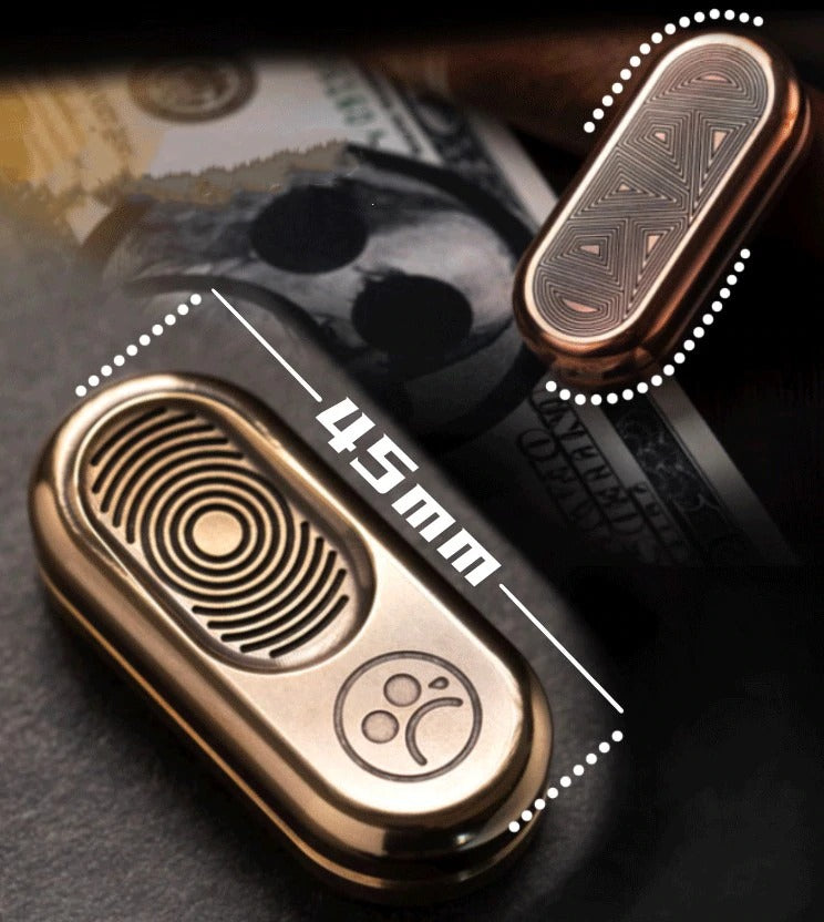 Metal Toys Dz Push Brand PPB Hand Push Slider | Dz EDC Hand Haptic Push Slider Push Pop Fidget Toys  | Metal Fidget Push Pop Toys Anti-Stress Autism ADHD Hand Slider for Gift