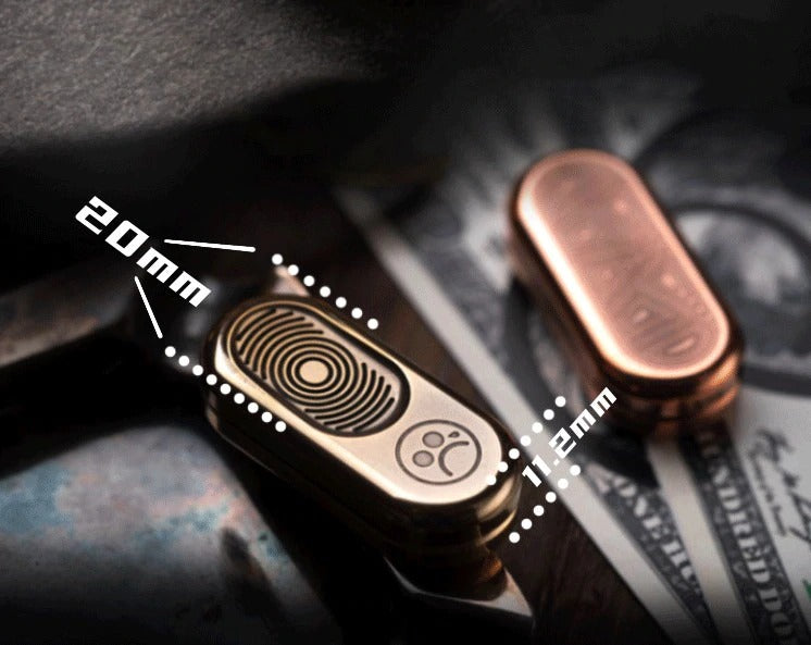 Metal Toys Dz Push Brand PPB Hand Push Slider | Dz EDC Hand Haptic Push Slider Push Pop Fidget Toys  | Metal Fidget Push Pop Toys Anti-Stress Autism ADHD Hand Slider for Gift