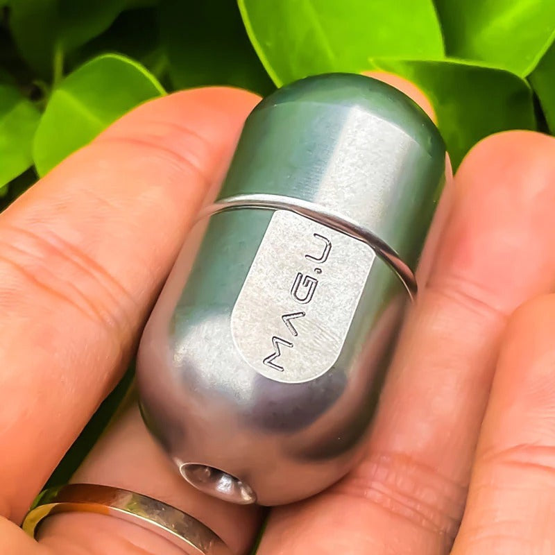 Gao Studio Mini Magnetic Levitation  Capsules Fidget Spinner | Gao Studio Mini EDC Hand Magnetic Levitation Spinner | Mini Metal Gyro Spinner for Gift and collection