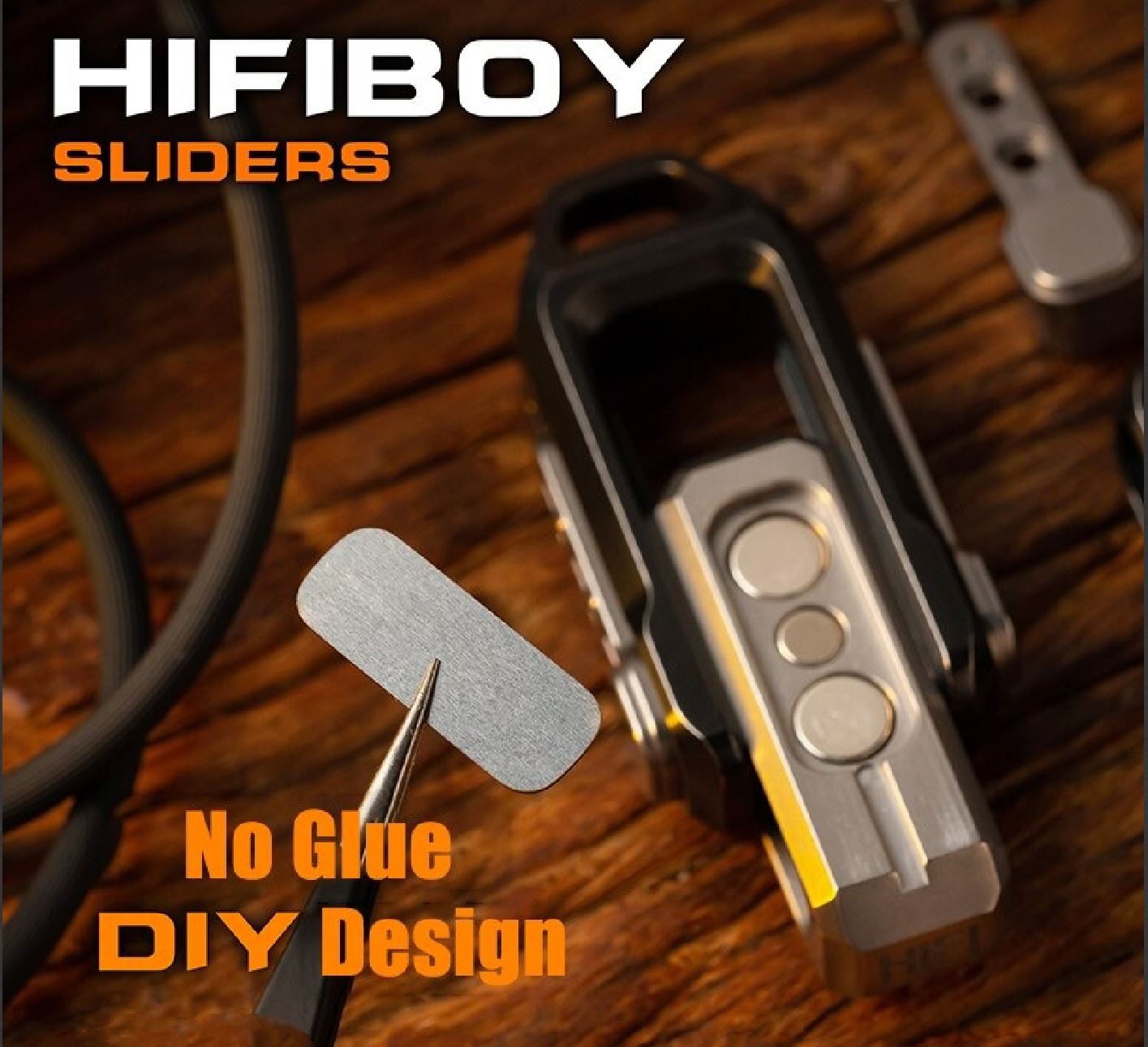 New Launching WANWU HIFIBOY Double Push Hand Haptic Push Slider | WANWU Hifiboy Edc Hand  push Haptic Feel Slider for Gift & Collection