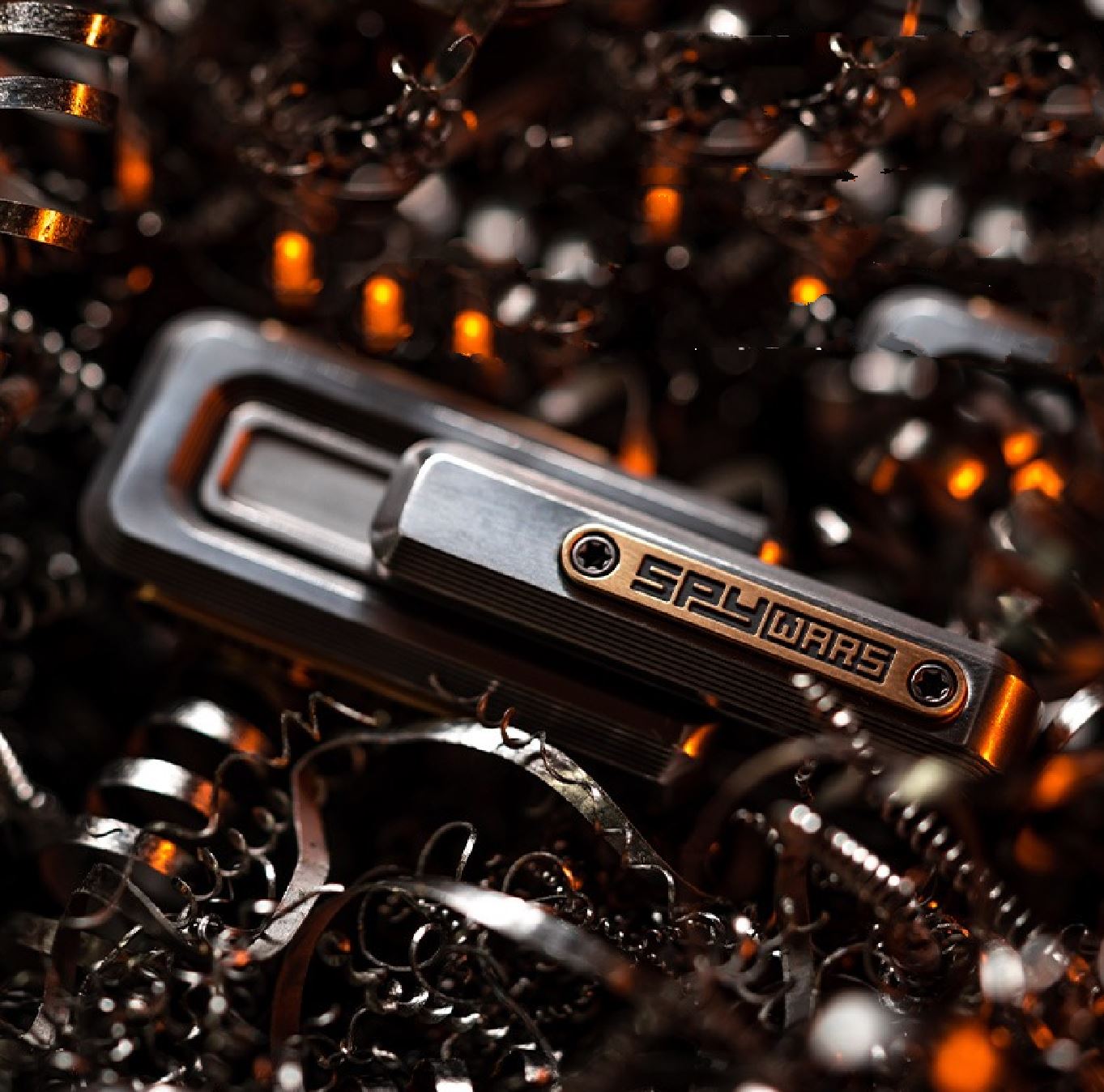New Lautie Spywar X-Lock 2.0 Stainless Steel Double Push Slider | Lautie X-Lock 2.0 EDC ADHD Hand Push Slider | Lautie Metal Spywar Double Push Slider for Collection and Gift