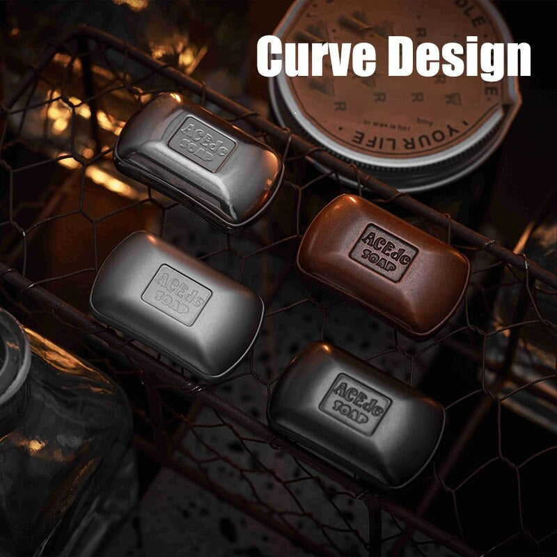 New ACEDC Soap Shape Magnetic Stainless Steel Hand Slider | ACEDC EDC Hand Push Slider | ACEDC Metal Soap Magnetic Hand Slide for Gift and Collection