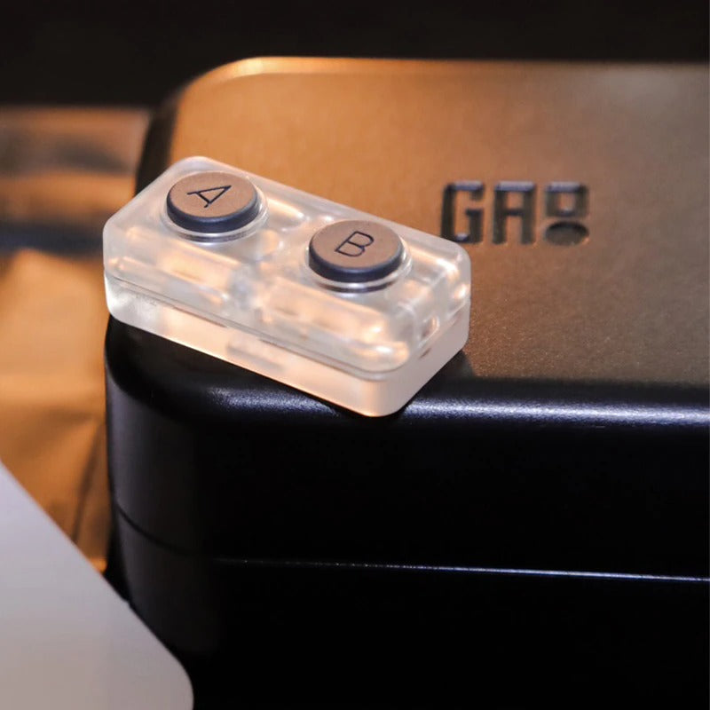 Gao Studio Mini Plastic SP-A Hand Push Slider Clicker | Mini PC SP-A Haptic Hand Push Slider | EDC PC Mini SP-A Haptic Push Slider for Gift and Collection