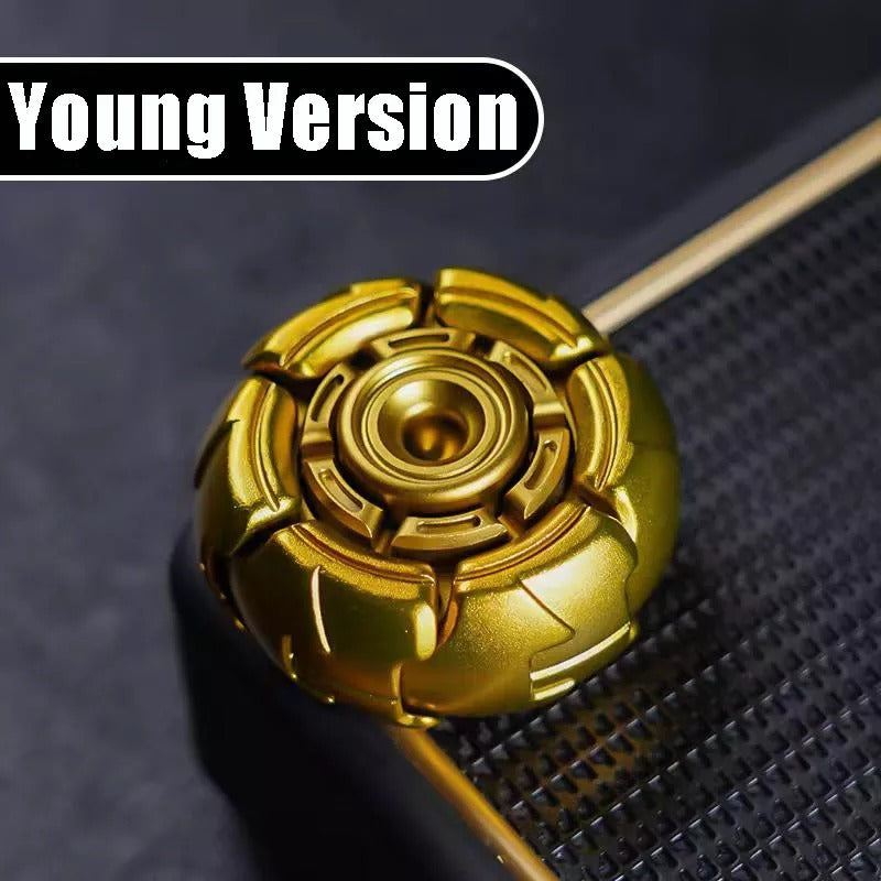 GoBigger Young Alloy Colorful Hand Fidget Spinner | EDC GoBogger Hand Fidget Spinner Toys | Metal High Quality Colorful Hand Gyro Spinner