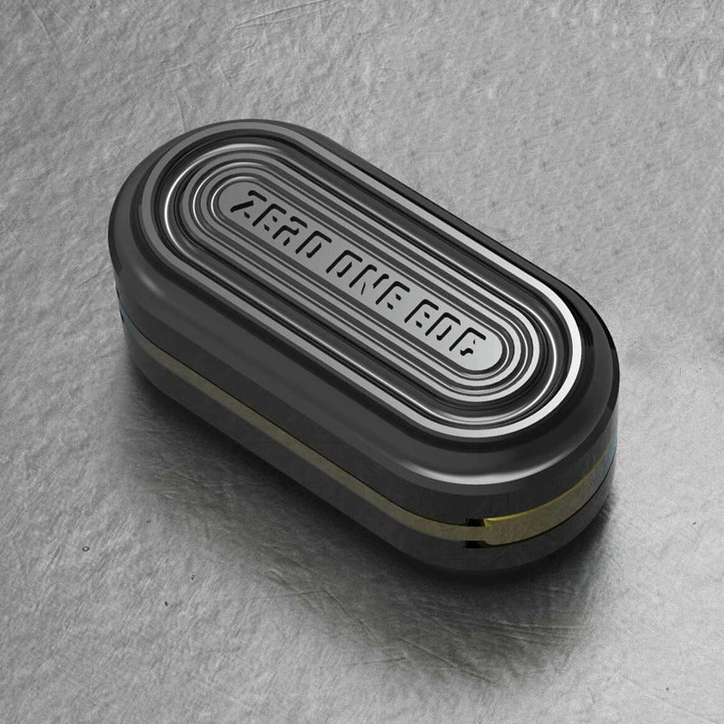 Zero One Mini Pod Stainless Steel Hand Slider | 01 Mini Pod PEI Hand Haptic Slider | Zero One EDC Hand Slider for Collection and Gift