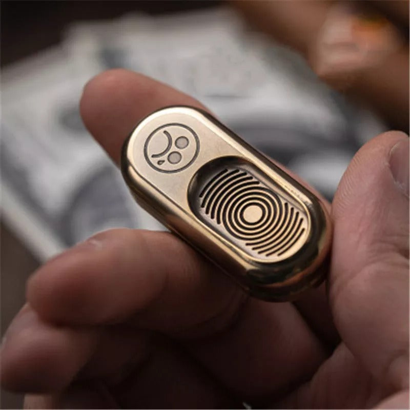 Metal Toys Dz Push Brand PPB Hand Push Slider | Dz EDC Hand Haptic Push Slider Push Pop Fidget Toys  | Metal Fidget Push Pop Toys Anti-Stress Autism ADHD Hand Slider for Gift
