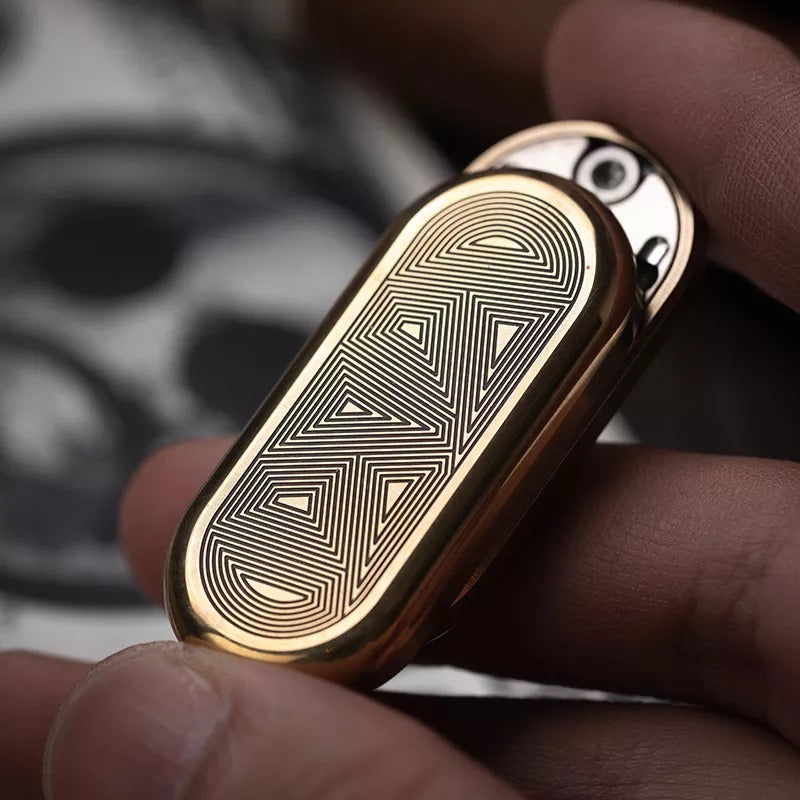 Metal Toys Dz Push Brand PPB Hand Push Slider | Dz EDC Hand Haptic Push Slider Push Pop Fidget Toys  | Metal Fidget Push Pop Toys Anti-Stress Autism ADHD Hand Slider for Gift