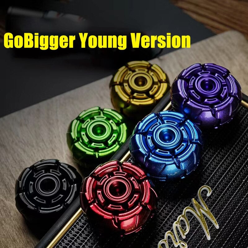 GoBigger Young Alloy Colorful Hand Fidget Spinner | EDC GoBogger Hand Fidget Spinner Toys | Metal High Quality Colorful Hand Gyro Spinner