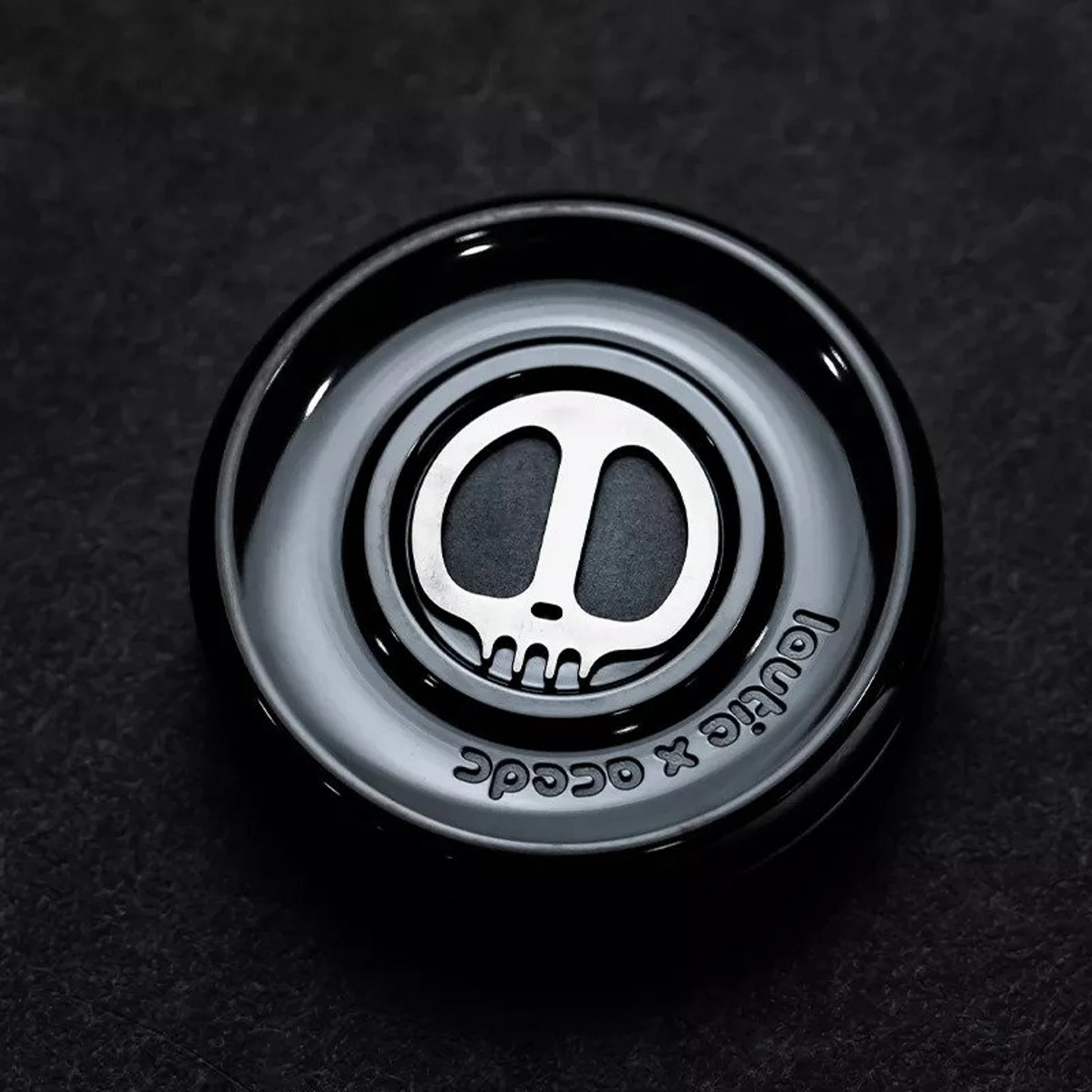Lautie ACEDC Metal Coin Shape Hand Push Slider | Lautie ACEDC Milk Coin Hand Fidget Slider | Lautie EDC Coin Shape Slider for Collection