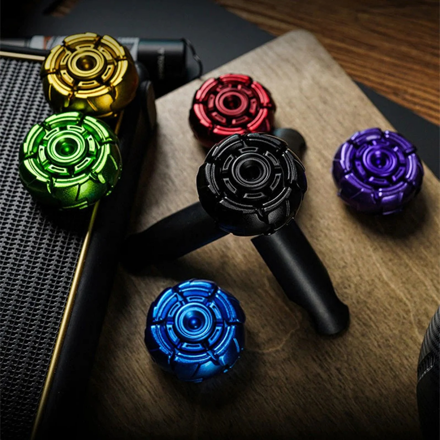 GoBigger Young Alloy Colorful Hand Fidget Spinner | EDC GoBogger Hand Fidget Spinner Toys | Metal High Quality Colorful Hand Gyro Spinner