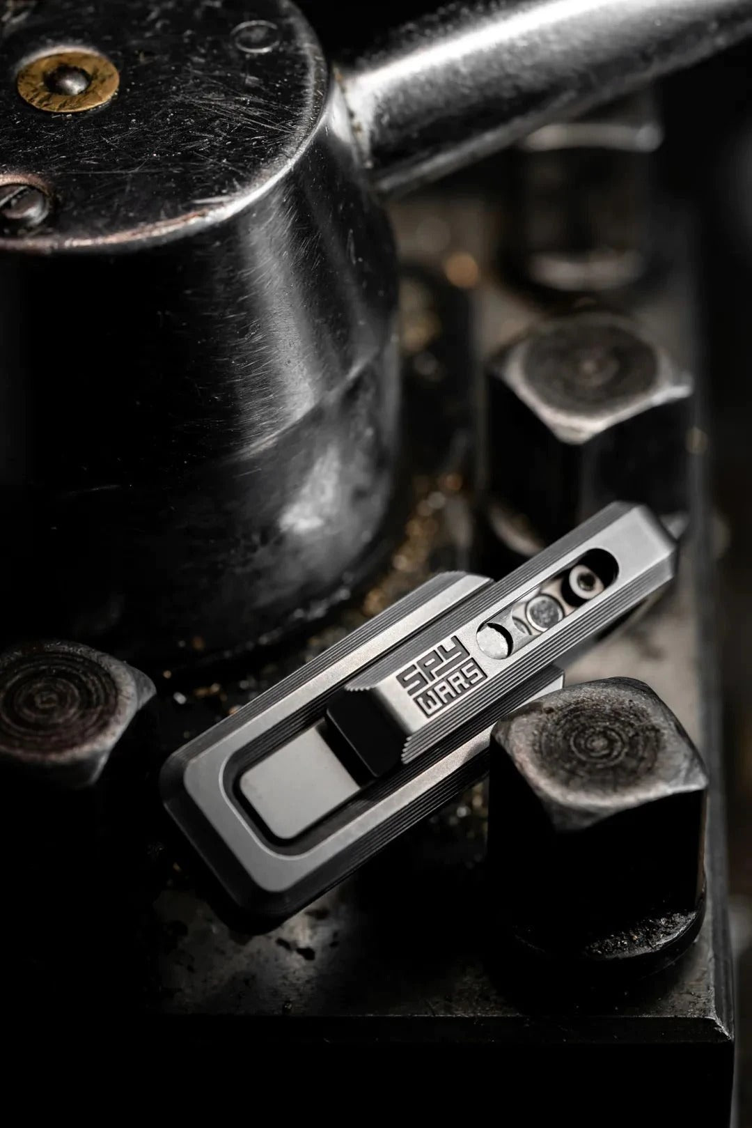 New Lautie Spywar X-Lock Magnetic Stainless Steel Double Push Slider | Lautie X-Lock EDC ADHD Hand Push Slider | Lautie Metal Spywar Double Push Slider for Collection and Gift