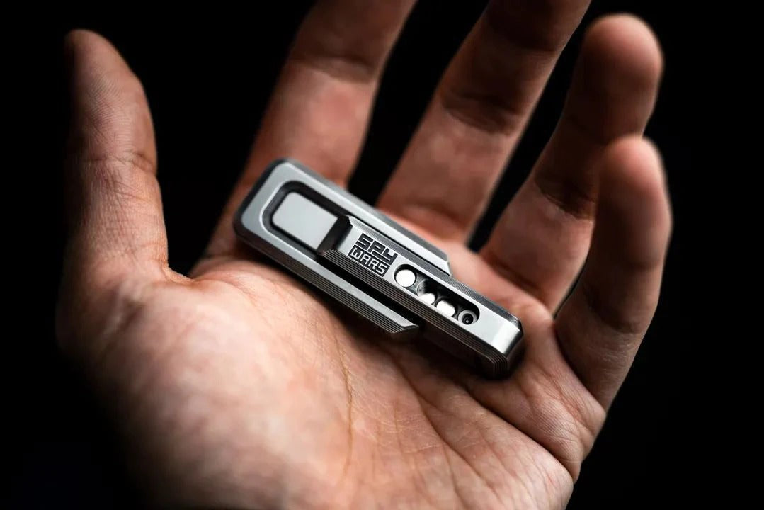 New Lautie Spywar X-Lock Magnetic Stainless Steel Double Push Slider | Lautie X-Lock EDC ADHD Hand Push Slider | Lautie Metal Spywar Double Push Slider for Collection and Gift